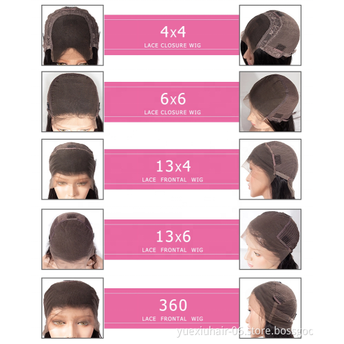 150% 220% 250% Density HD Full Lace Human Hair Wigs For Black Women,Wholesale Brazilian Virgin Hair Transparent Lace Front Wig